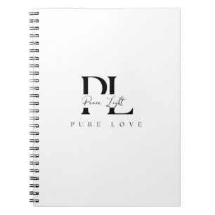 Carnet « Lumière de la paix – Logo Pure Amour »