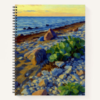 Carnet Lumière du soir sur la côte de Vormsi