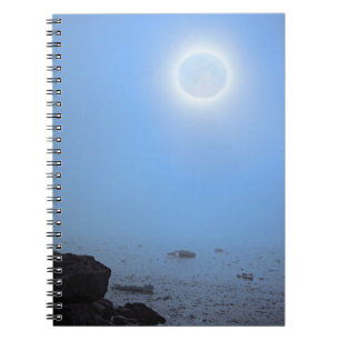 Carnet Lune de minuit   Arctique, Svalbard