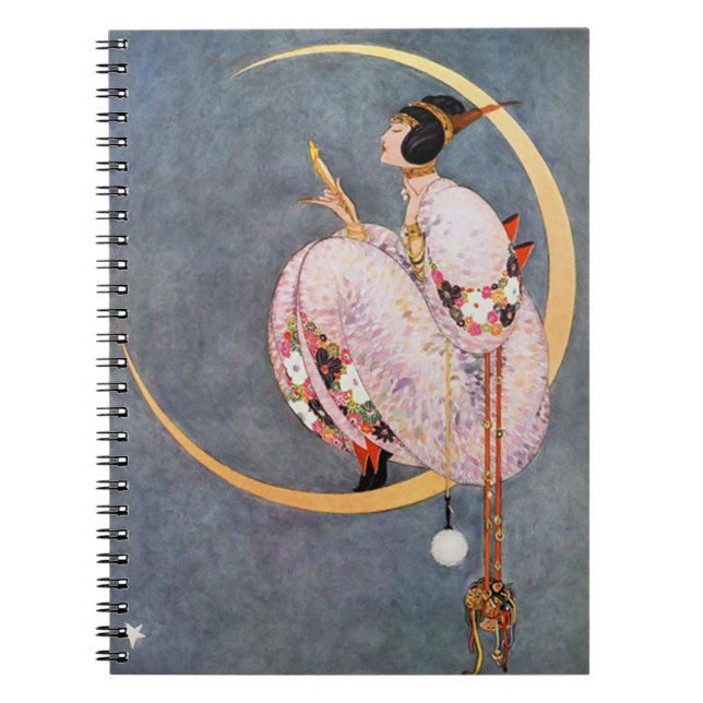 Carnet Lune et miroir 1917 George Wolf Plank (Devant)