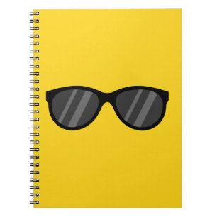 Carnet Lunettes de soleil de dessin cool