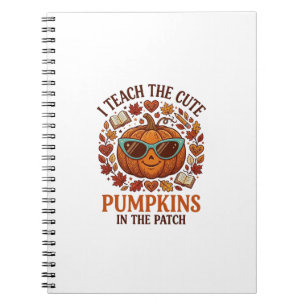 Carnet Lunettes de soleil Halloween Patch Citrouilles Mig