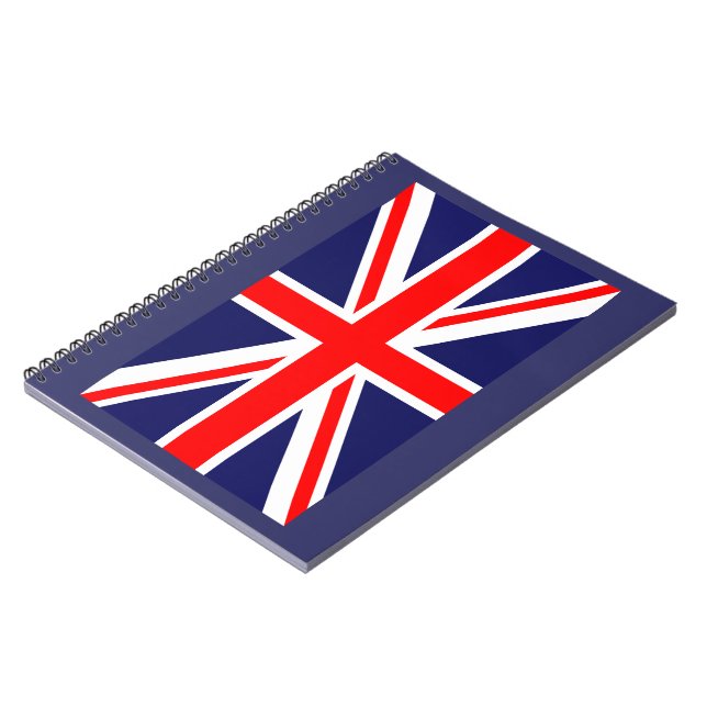Carnet L'Union Jack classique (Côté gauche)
