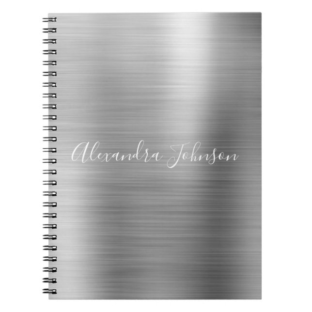 Carnet Luxe Silver Foil Professional Girly (Devant)