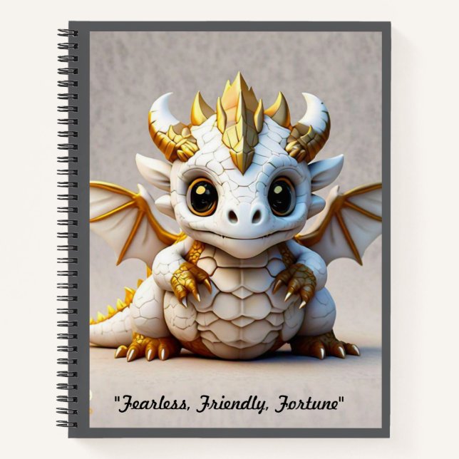 Carnet "Luxury Dragon Design" (Devant)