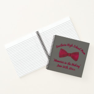 Carnet Lycée Prom Homecoming Dance Bowtie officielle