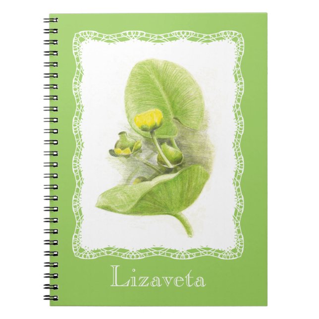 Carnet Lys de fleurs (Devant)