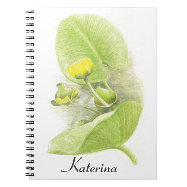 Carnet Lys de fleurs (Devant)