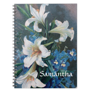 Carnet "Lys de Saint-Gabriel (M 035b)"