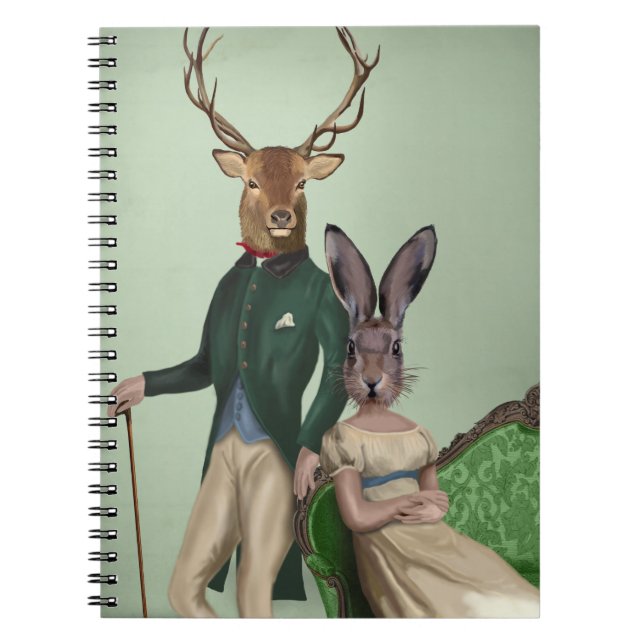 Carnet M. Deer et Mme Rabbit 2 (Devant)