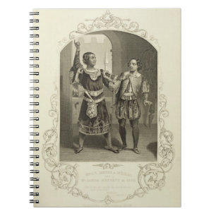 Carnet M.G.V. Brooke comme Othello et James Bennett comme