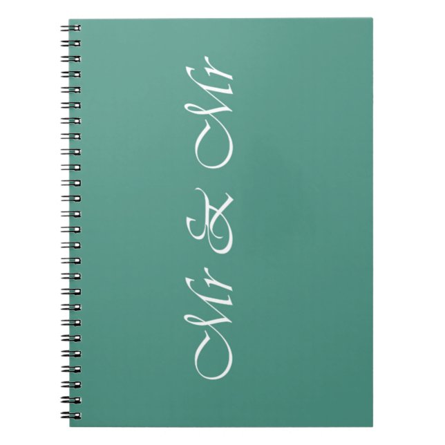 Carnet M. & Mme Typographie (Devant)
