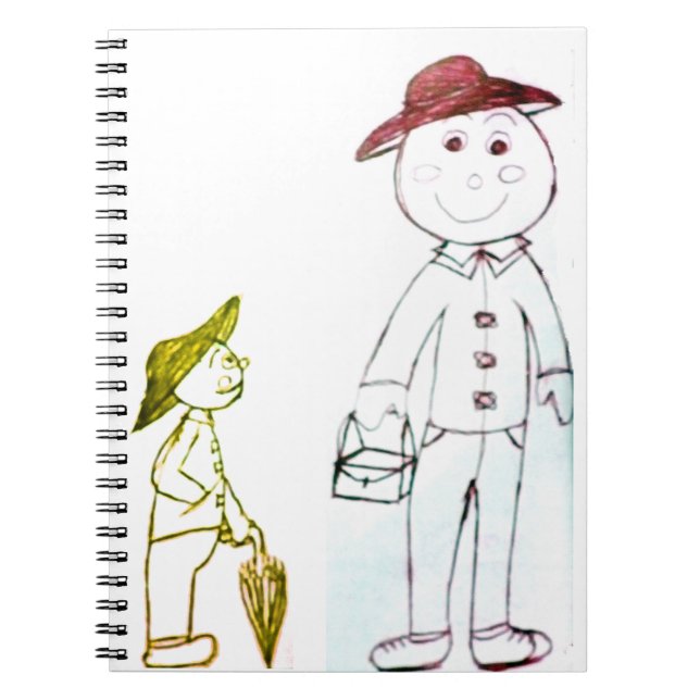 Carnet M. Parapluie et son autre ami (Devant)