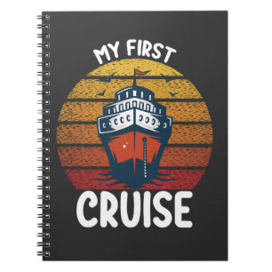 Carnet Ma 1ère croisière Retro Vintage