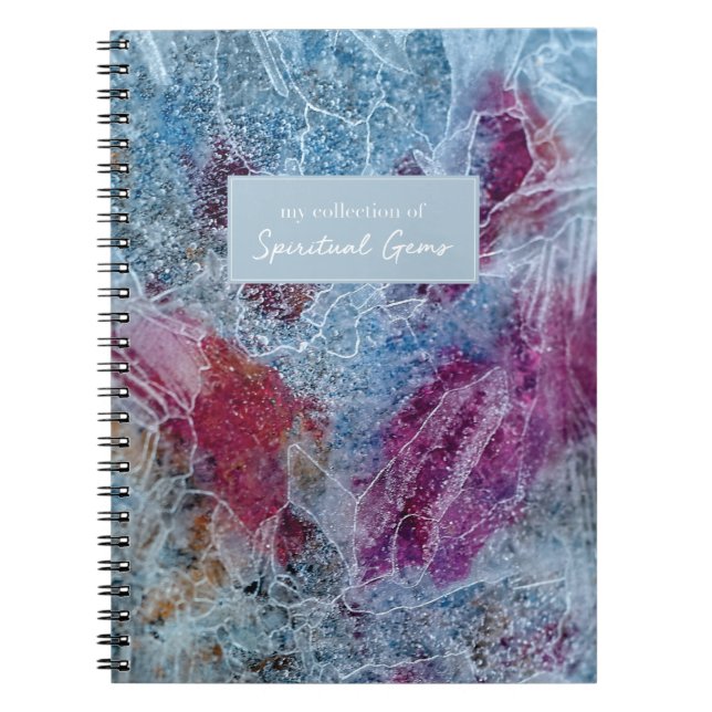 Carnet Ma collection de gemmes spirituelles (Devant)