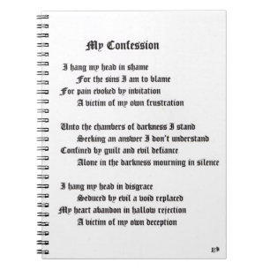 Carnet Ma confession