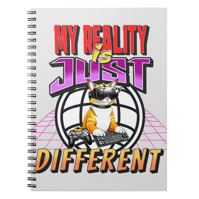 CARNET MA RÉALITÉ EST JUSTE DIFFÉRENTE ! (Devant)
