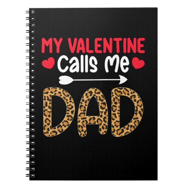 Carnet Ma Saint Valentin M'Appelle Papa Leopard Buffalo P (Devant)