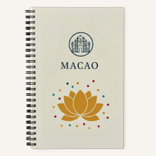 Carnet Macao Patrimoine & Ruines de St. Paul Lotus Photo