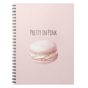 Carnet Macaron rose ravissant