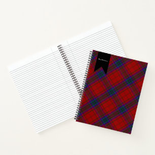 Carnet MacDougall Vestiarium Scoticum carreau rouge