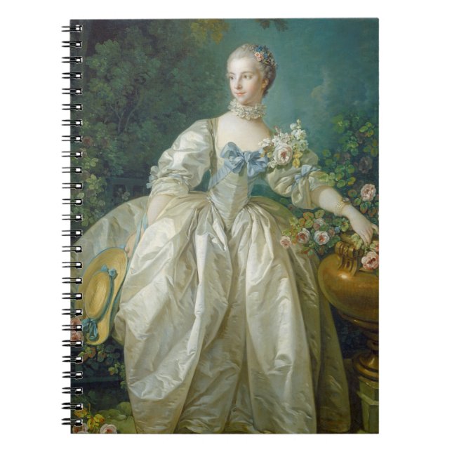 Carnet Madame Bergeret, C. 1766 (huile sur la toile) (Devant)