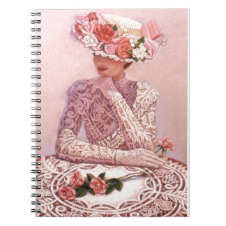 Carnet Madame victorienne romantique