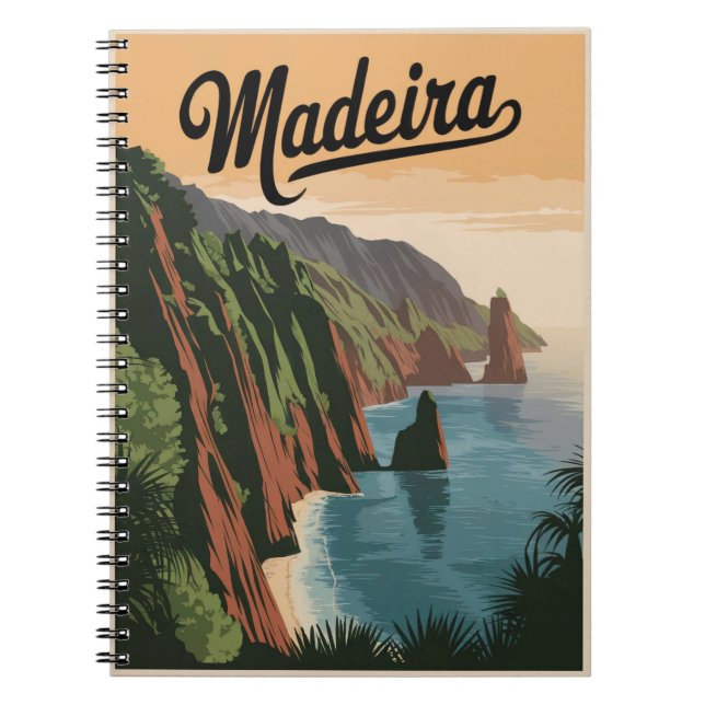 Carnet Madeira Portugal Vintage (Devant)
