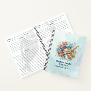 Carnet Magasin de Boulangerie Pâtissier Dessert Friandise
