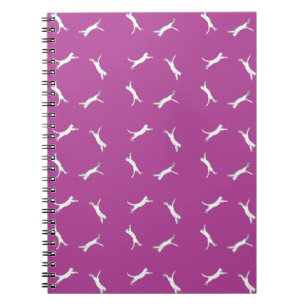 Carnet magenta kittyrun
