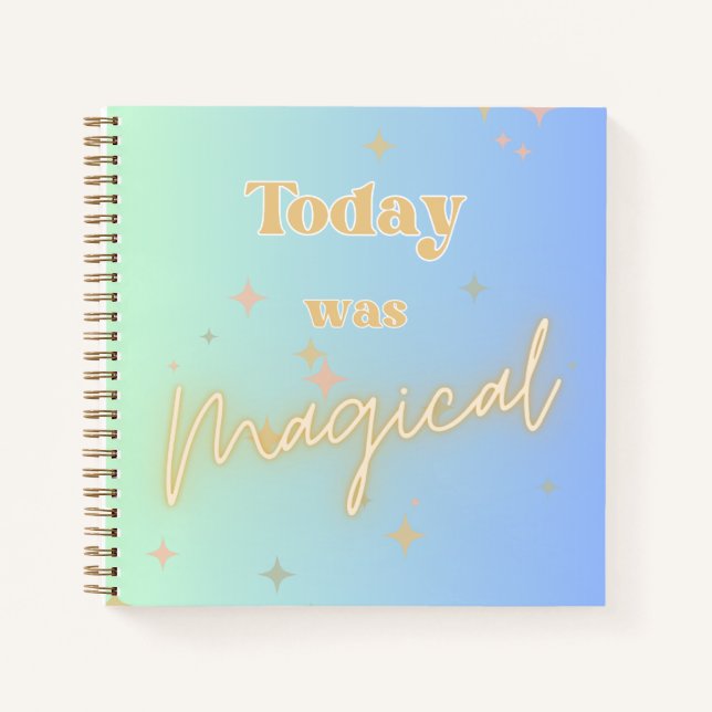 Carnet Magic Theme Park Autograph Scrapbook (Devant)