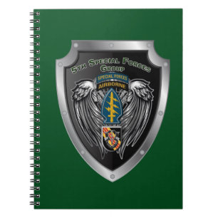 Carnet Magnifique 5e Groupe des forces spéciales (aéropor