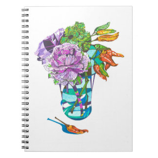 Carnet Magnifique bouquet végétal d'automne