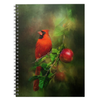 Carnet Magnifique cardinal masculin