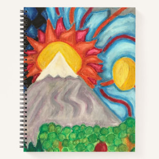 Carnet Magnifique Monde Spirale