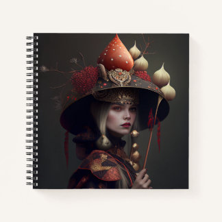 Carnet Magnifique Mystique Amanita Muscaria Mushroom sorc
