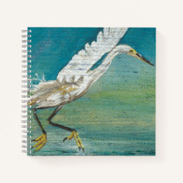 Carnet Magnifique Peinture d'Oiseaux sur la côte de l'Aig