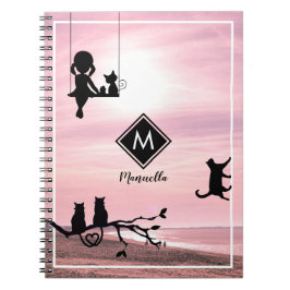 Carnet Magnifique Pink Inspirant Paysage Diary Girl