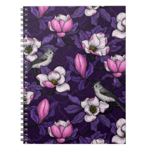 Carnet Magnolia en floraison et tireur 4