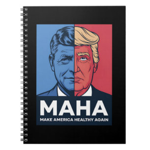 Carnet MAHA Rendre l'Amérique saine à nouveau Trump 2024