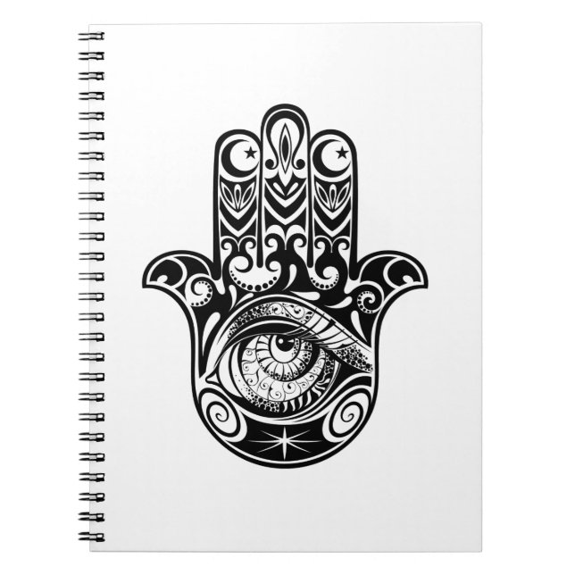 Carnet Main Zendoodle de Hamsa (Devant)
