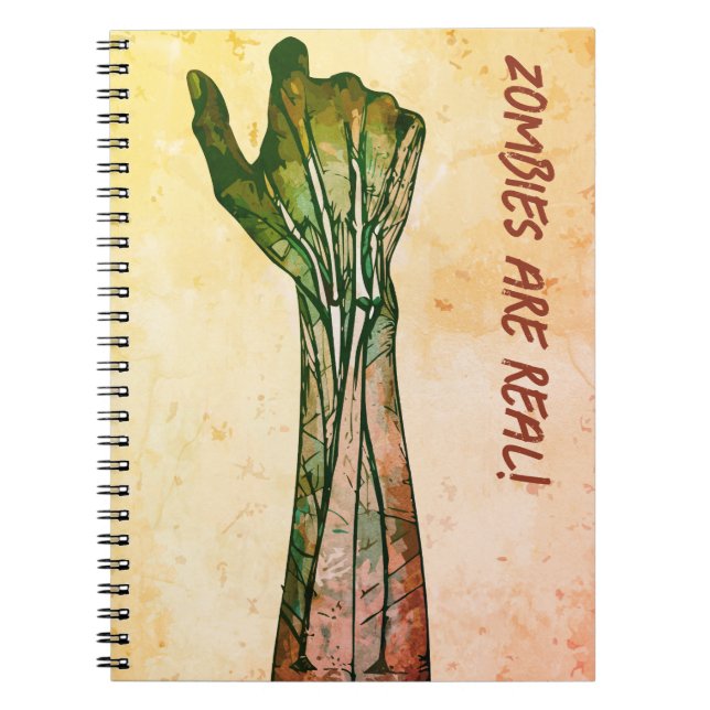 Carnet Main Zombie (Devant)
