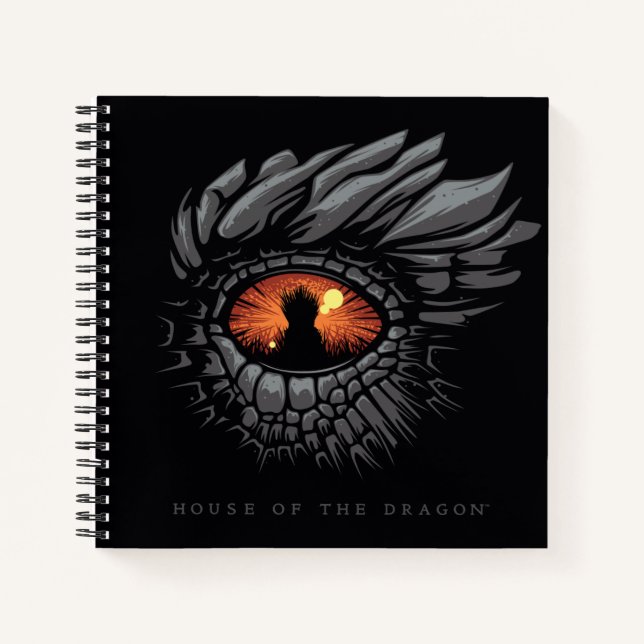 Carnet MAISON DU DRAGON | Dragon's Eye Fer Throne (Devant)