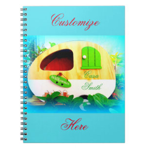 Carnet Maison gitane minuscule de caravane