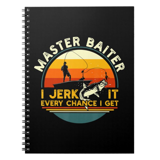Carnet Maître Baiter Je suis toujours en train de Jeter m (Devant)