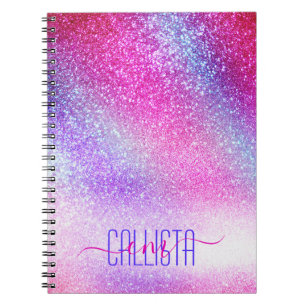 Carnet Majestic rose violet Nebula Galaxy Parties scintil