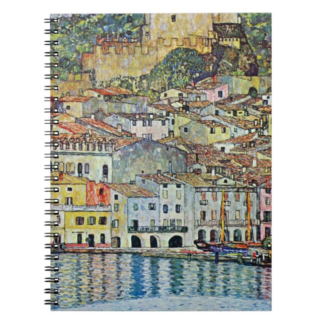 Carnet Malcesine sur le lac de Garde Par Gustav Klimt (Devant)