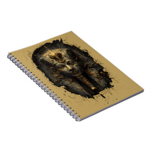 Carnet Malice antique Pharaon égyptien Noir