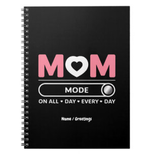 Carnet Mama Mode toute la journée chaque jour Fête des mè