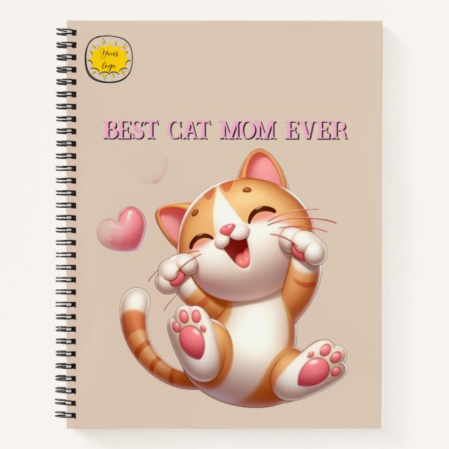 Carnet Maman amoureuse de chats Photo  (Devant)